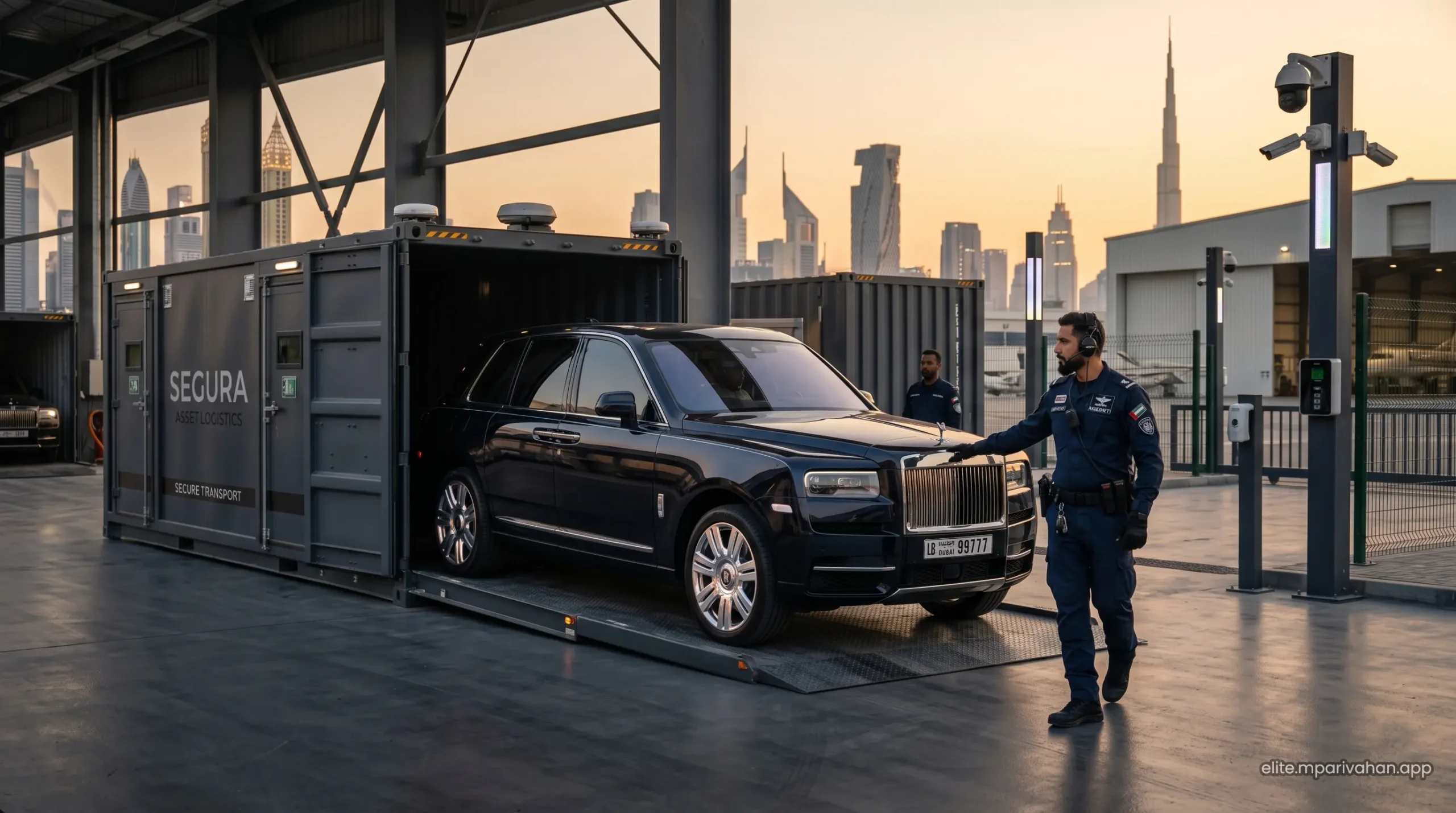 Secure logistics and asset protection for imported luxury cars in UAE